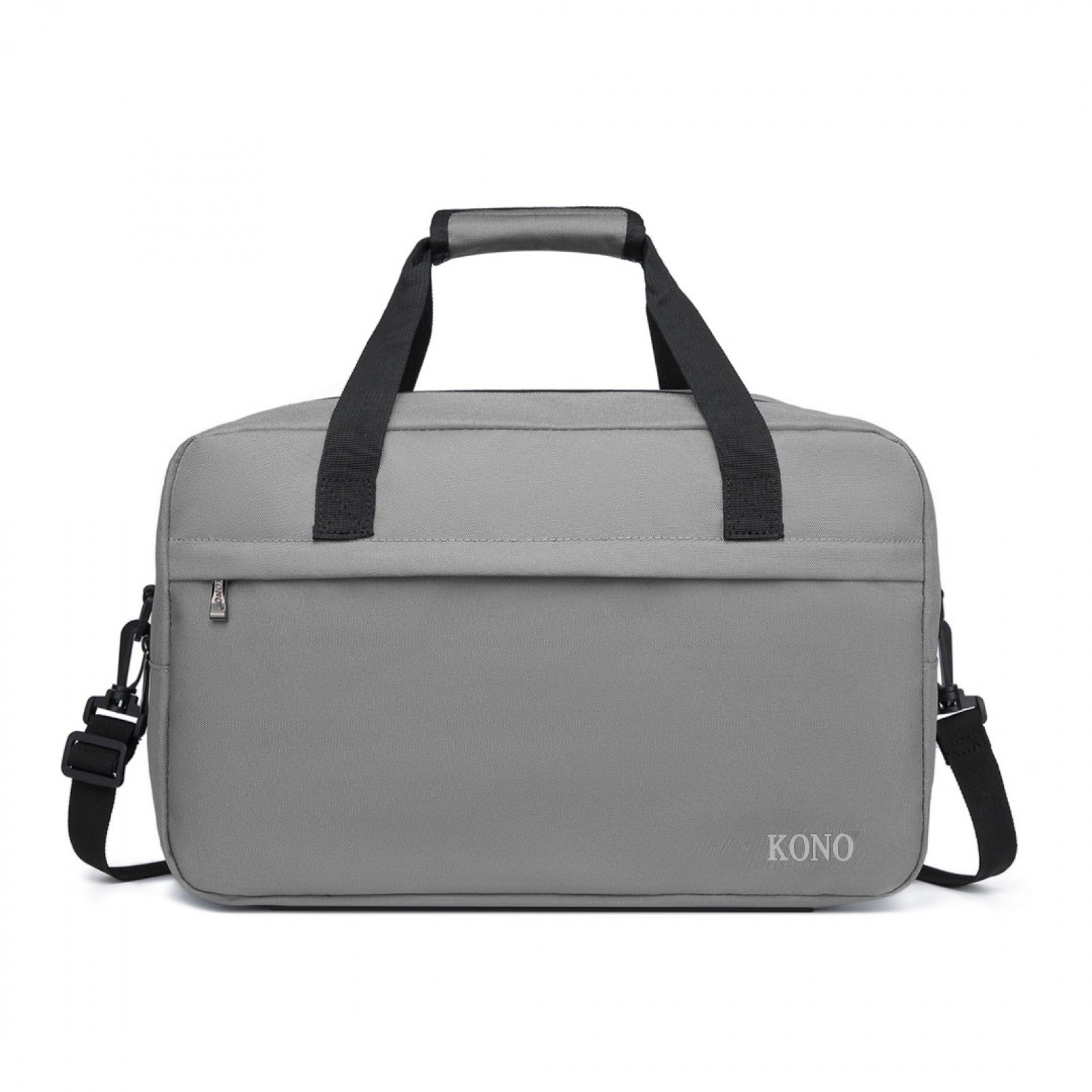 Kono Lightweight Multi Purpose Unisex Sports Travel Duffel Bag (E1960M) - Grey