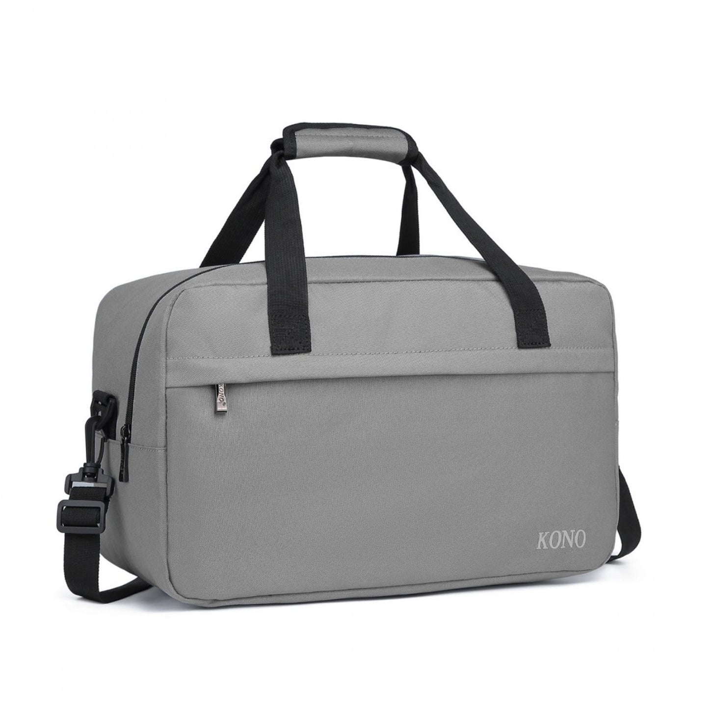 Kono Lightweight Multi Purpose Unisex Sports Travel Duffel Bag (E1960M) - Grey