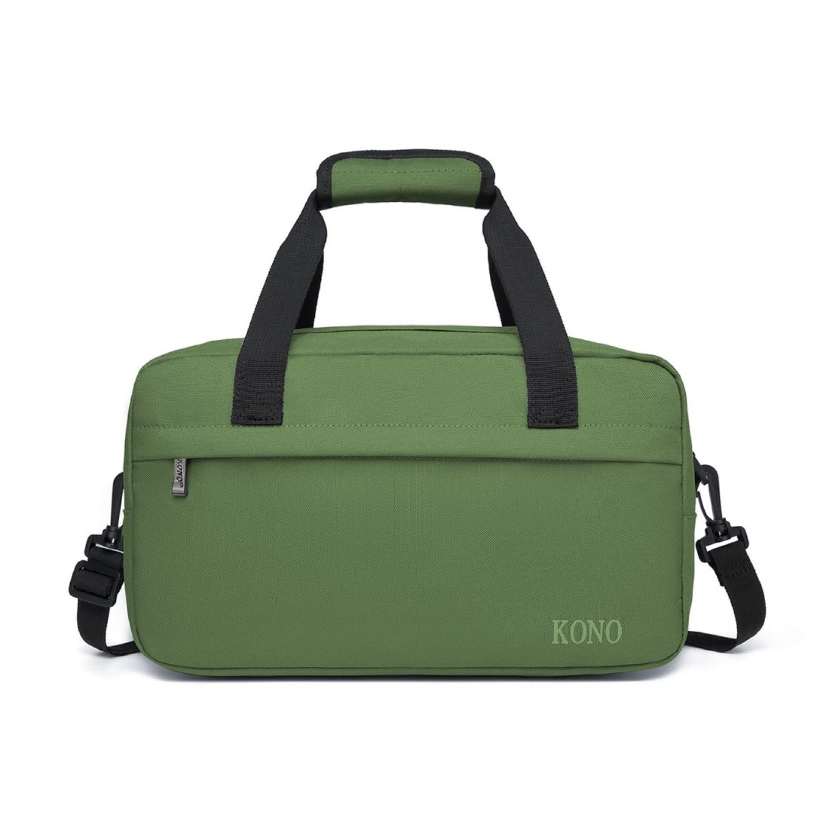 Kono Lightweight Multi Purpose Unisex Sports Travel Duffel Bag (E1960S) - Green