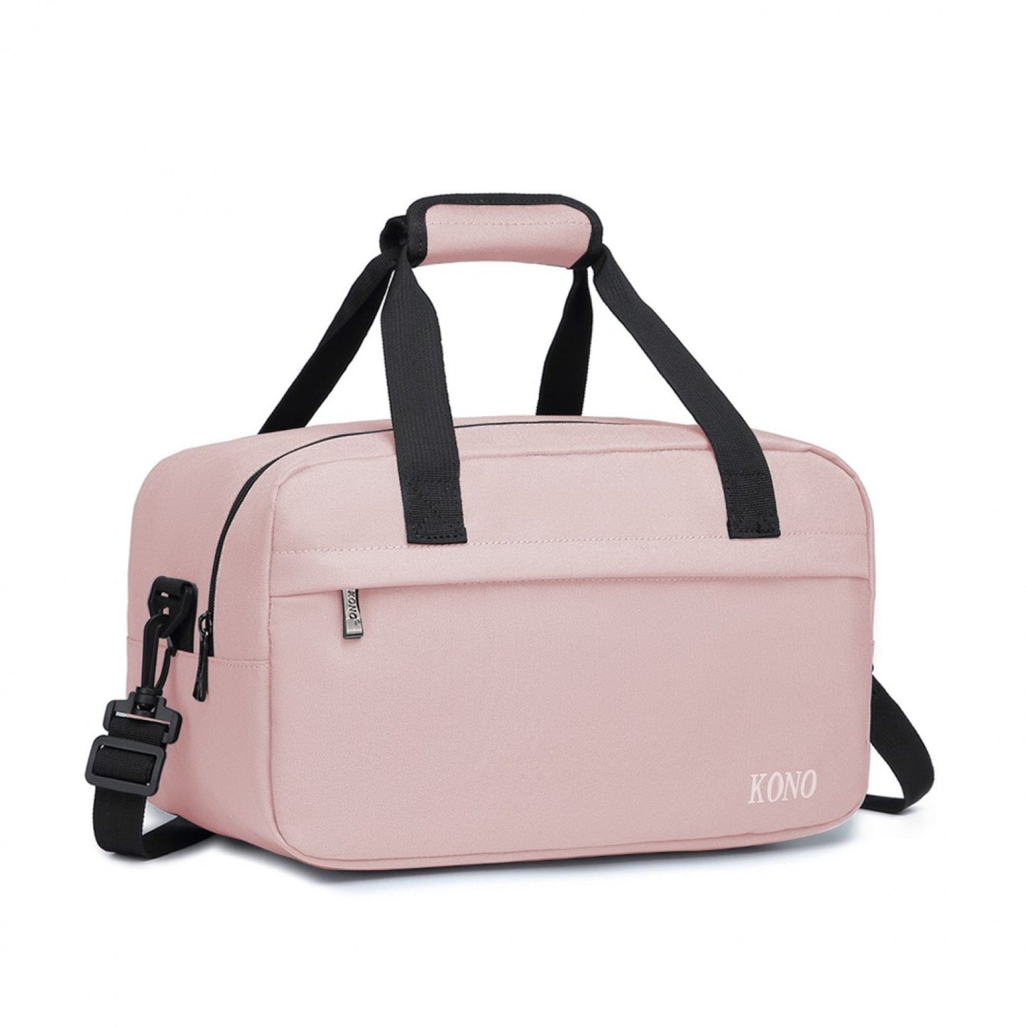 Kono Lightweight Multi Purpose Unisex Sports Travel Duffel Bag (E1960S) - Pink