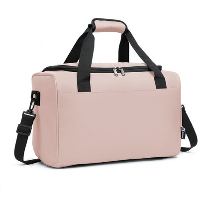 Kono Structured Travel Duffle Bag (E2016S) - Pink
