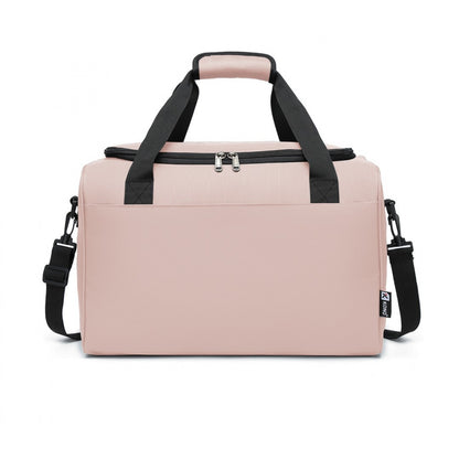 Kono Structured Travel Duffle Bag (E2016S) - Pink