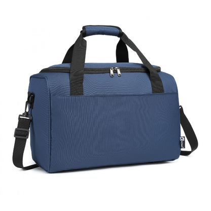 Kono Structured Travel Duffle Bag (E2016S) - Navy