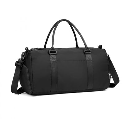 Kono Multi Waterproof Gym bag Carry On Weekend Bag (EA2213) - Black