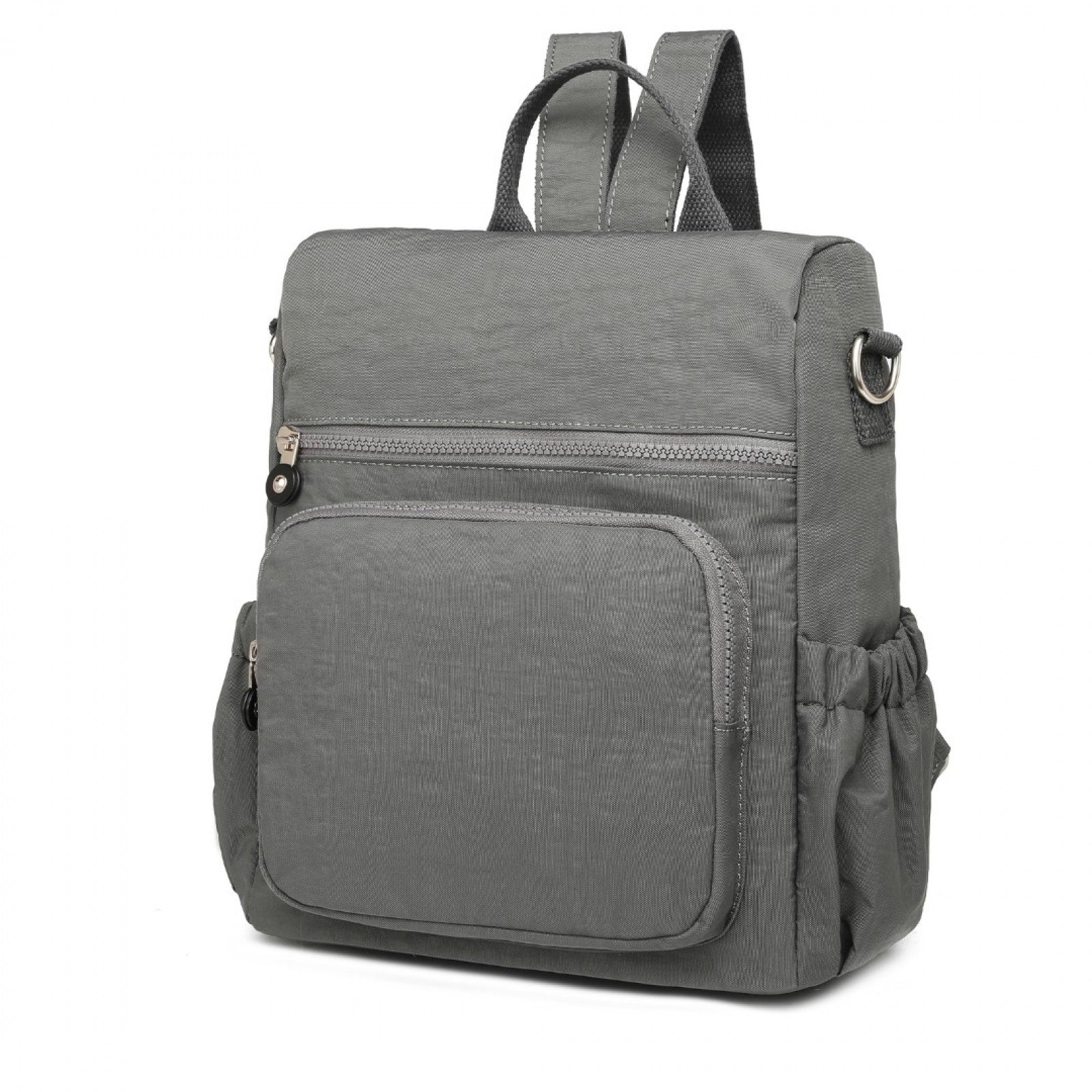 Kono Multi Way Anti-theft Waterproof Backpack Shoulder Bag (EH2107) - Grey