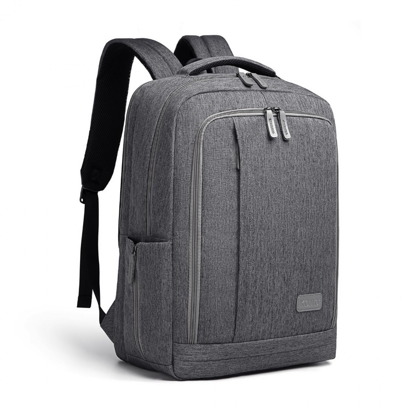 Kono Multi-Compartment Backpack with USB Port (EM2111) - Grey
