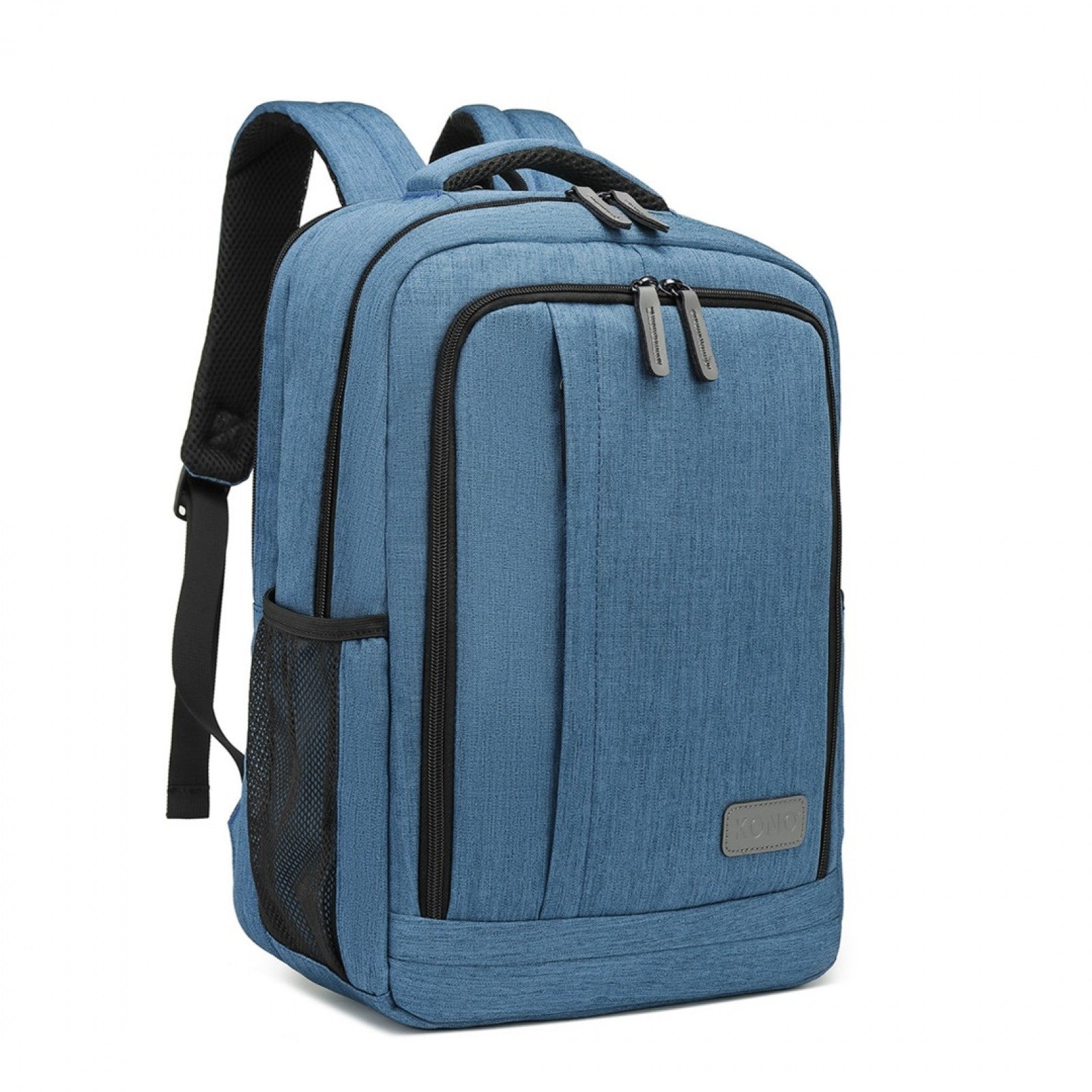 Kono Multi-Compartment Backpack with USB Port (EM2111S) - Blue
