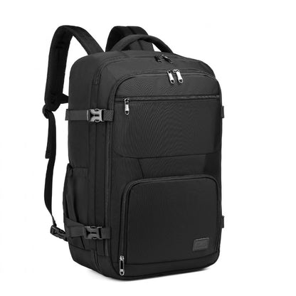 Kono Multifunctional Portable Travel Backpack Cabin Luggage Bag (EM2207) - Black