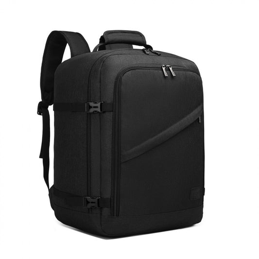 Kono Lightweight Cabin Bag Travel Business Backpack (EM2231M) - Black