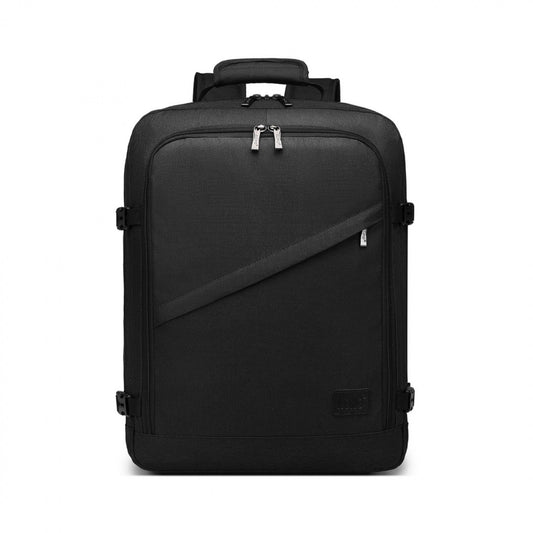 Kono Lightweight Cabin Bag Travel Business Backpack (EM2231M) - Black