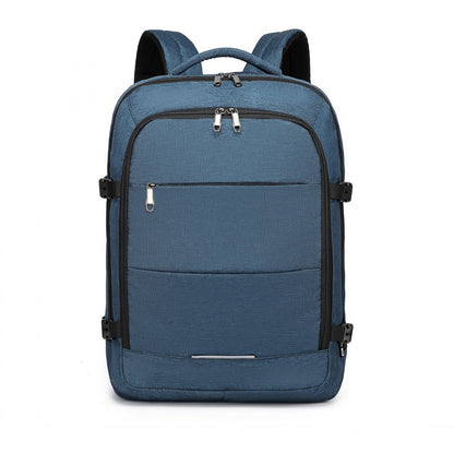 Kono Multi-level High-capacity Cabin Bag Travel Backpack (EM2232) - Navy