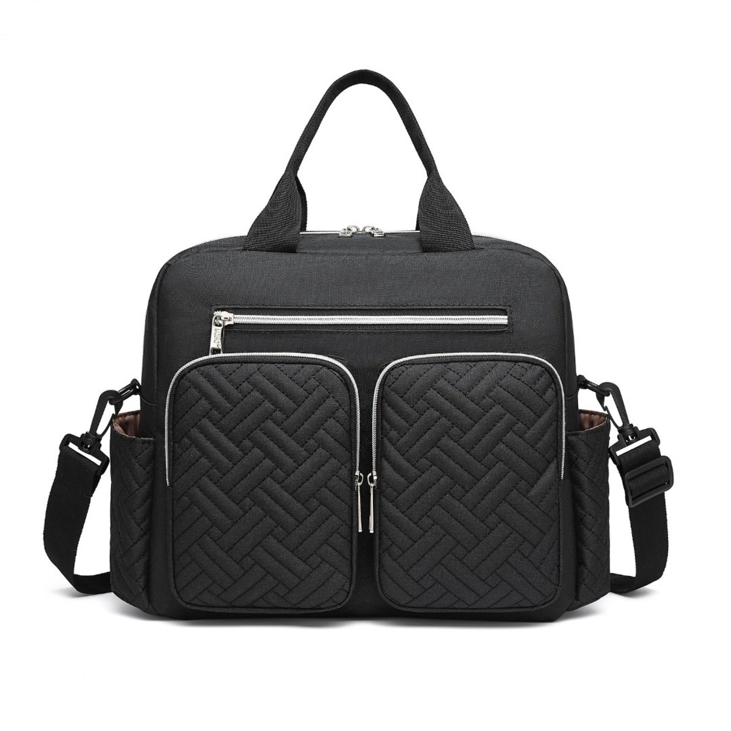 Kono Durable And Functional Changing Tote Bag (EQ2248) - Black