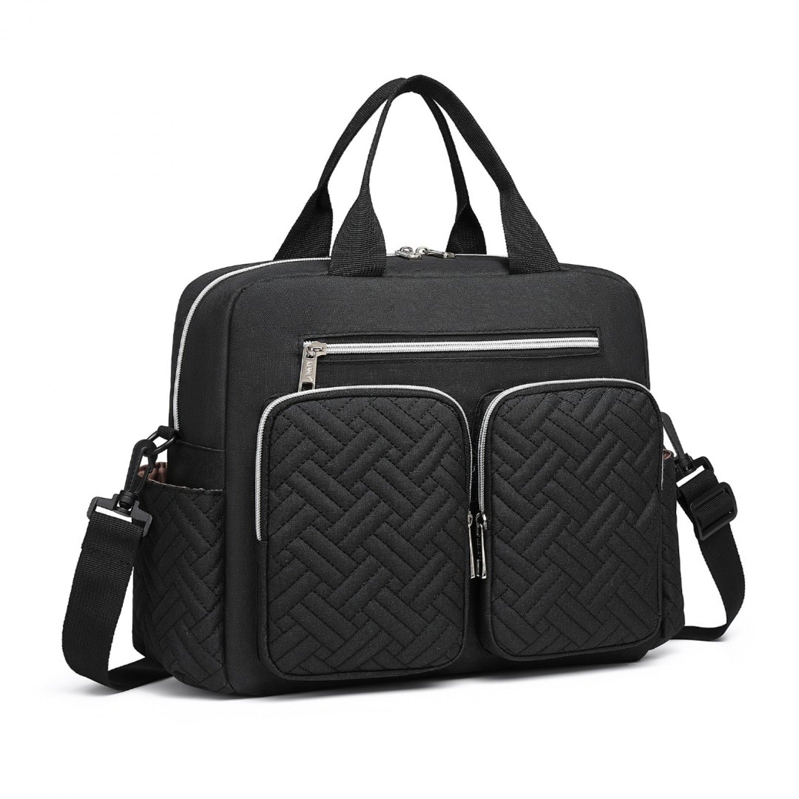 Kono Durable And Functional Changing Tote Bag (EQ2248) - Black