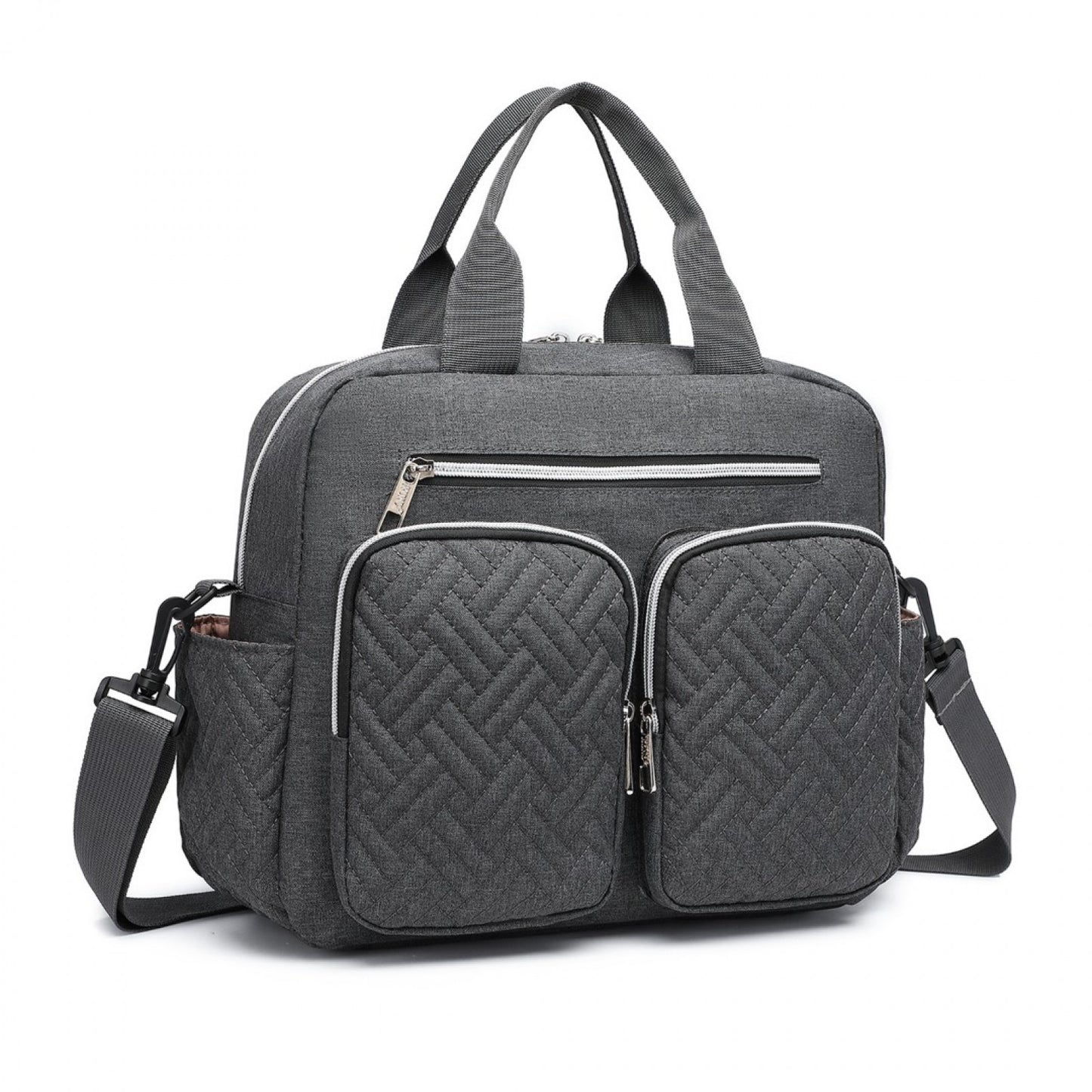 Kono Durable And Functional Changing Tote Bag (EQ2248) - Dark Grey