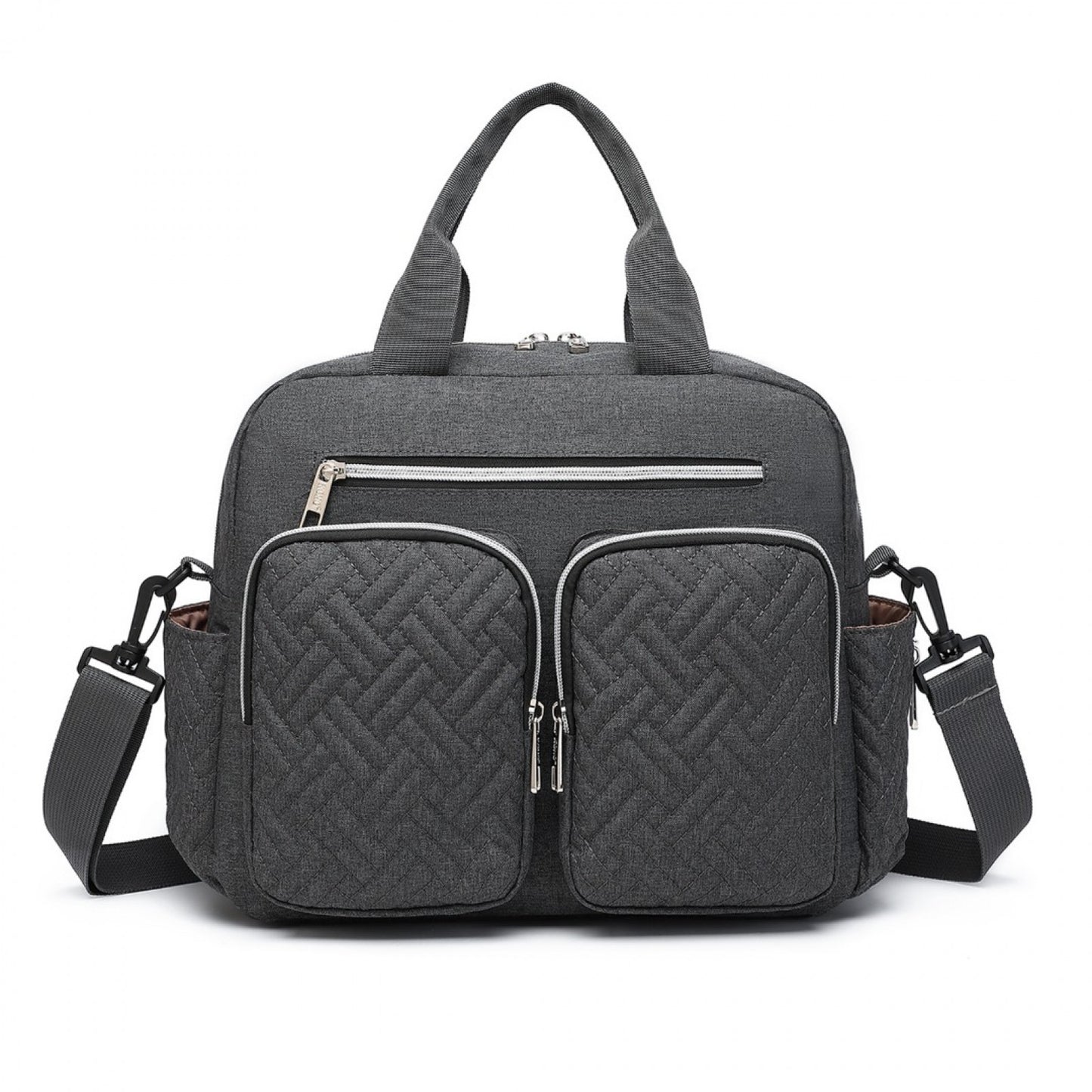 Kono Durable And Functional Changing Tote Bag (EQ2248) - Dark Grey