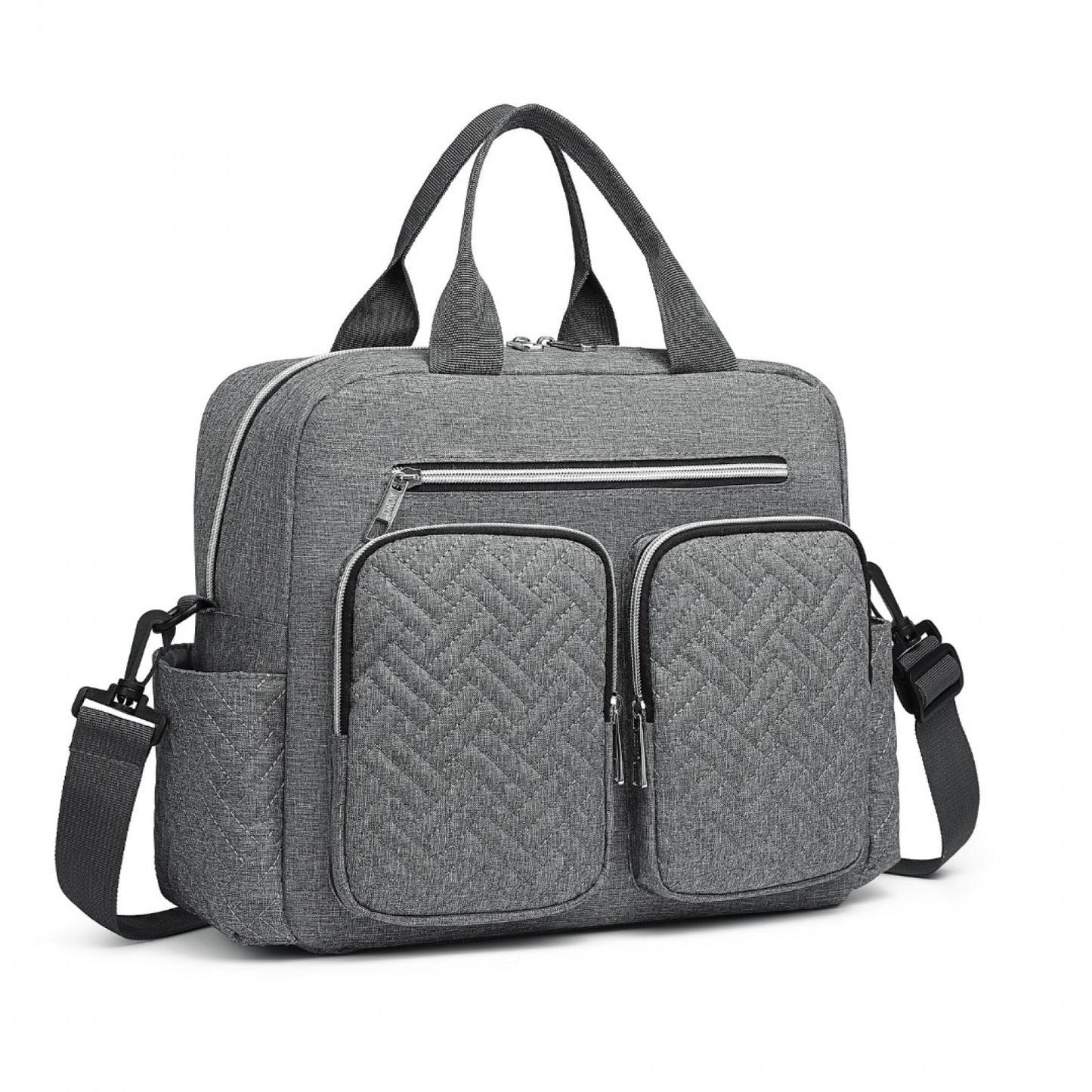 Kono Durable And Functional Changing Tote Bag (EQ2248) - Grey