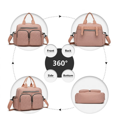 Kono Durable And Functional Changing Tote Bag (EQ2248) - Pink