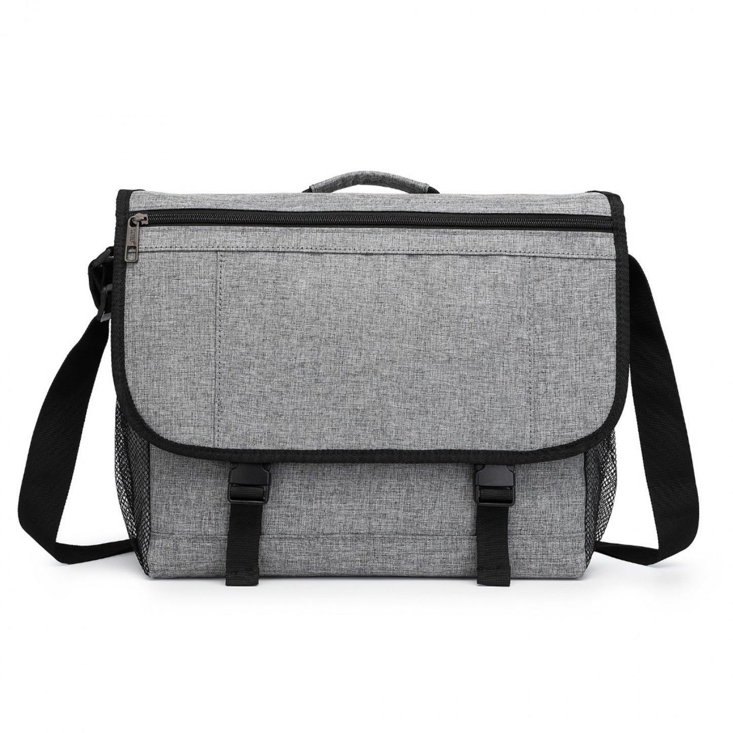 Kono High Security Messenger Bag Satchel Shoulder Bag (EQ2260) - Grey