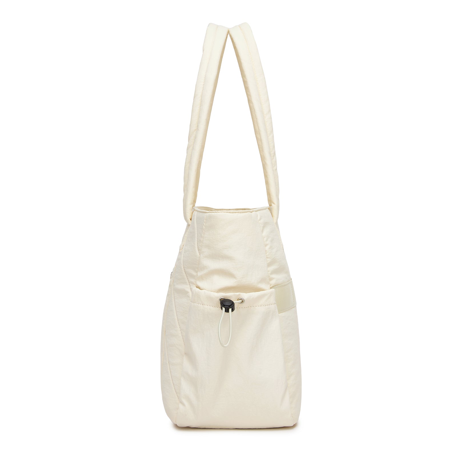 Miss Lulu Minimalist Durable Shoulder Bag for Work, School & Travel with Laptop Sleeve and Multiple Pockets (HBM2612) - Beige