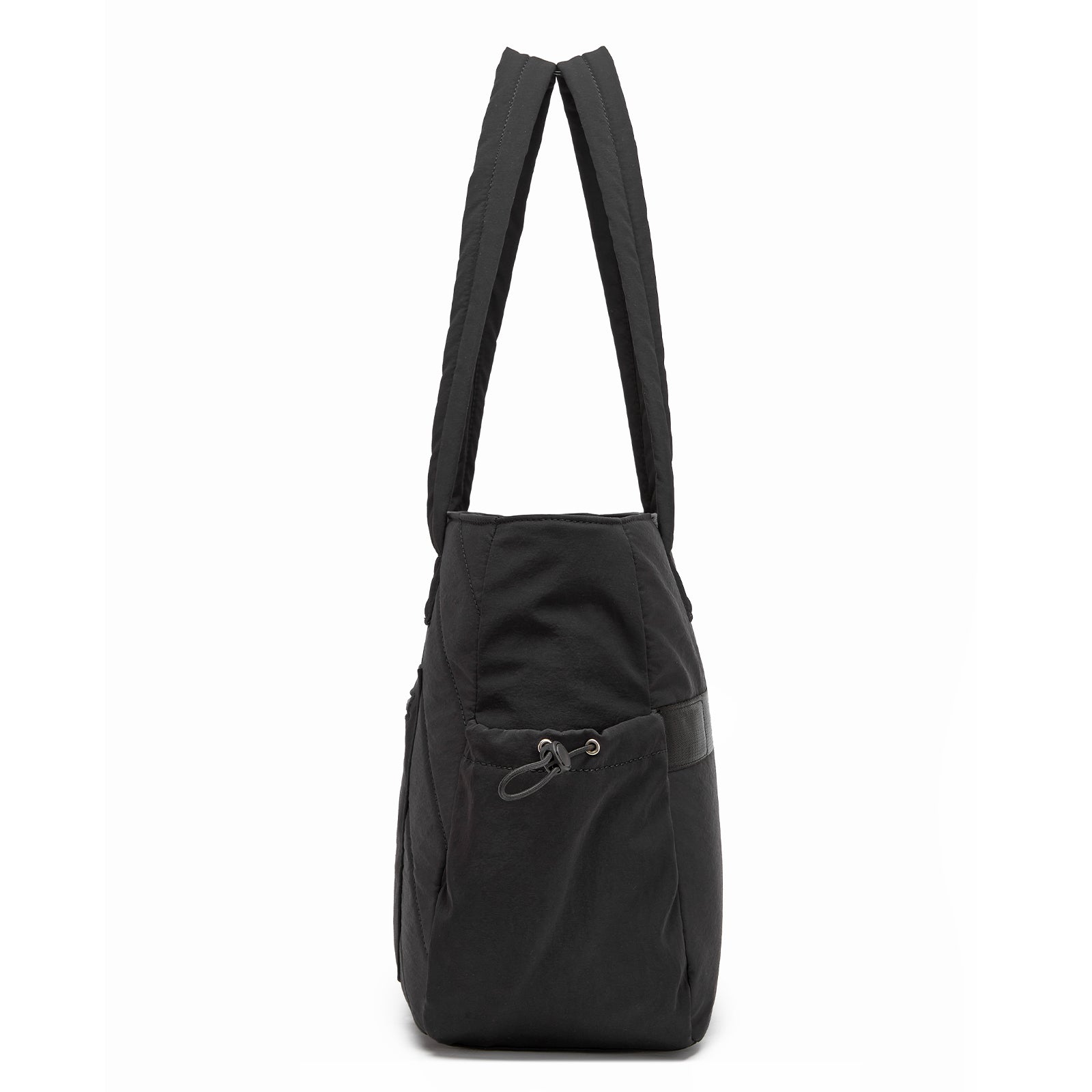 Miss Lulu Minimalist Durable Shoulder Bag for Work, School & Travel with Laptop Sleeve and Multiple Pockets (HBM2612) - Black