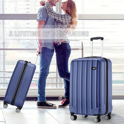 Kono navy cabin suitcase view 11