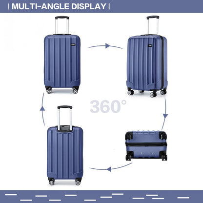Kono navy cabin suitcase view 4
