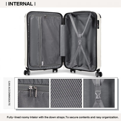 Kono beige cabin suitcase view 10
