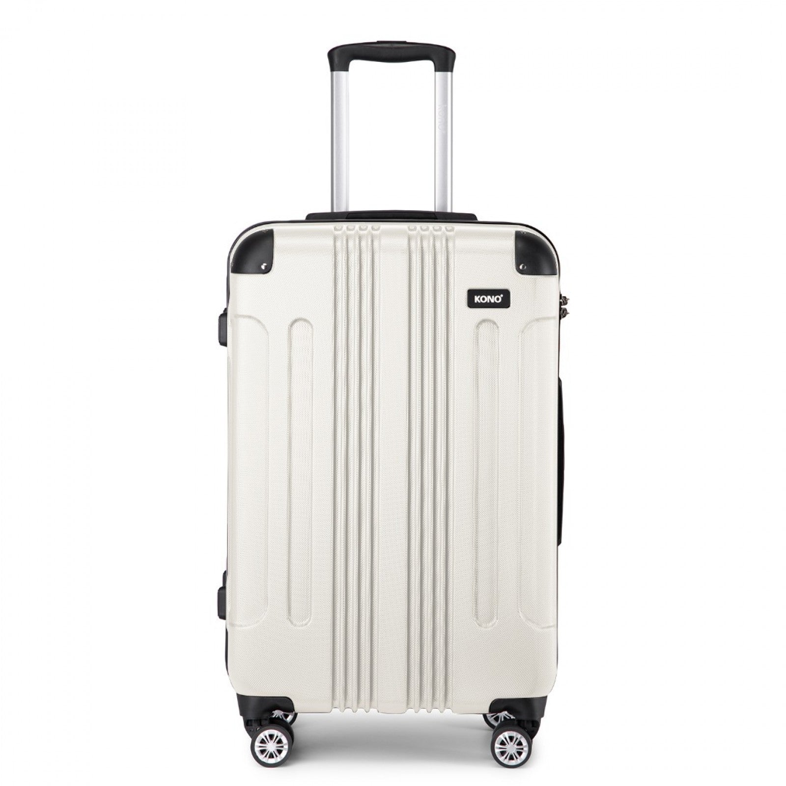 Kono beige 28 inch suitcase view 2