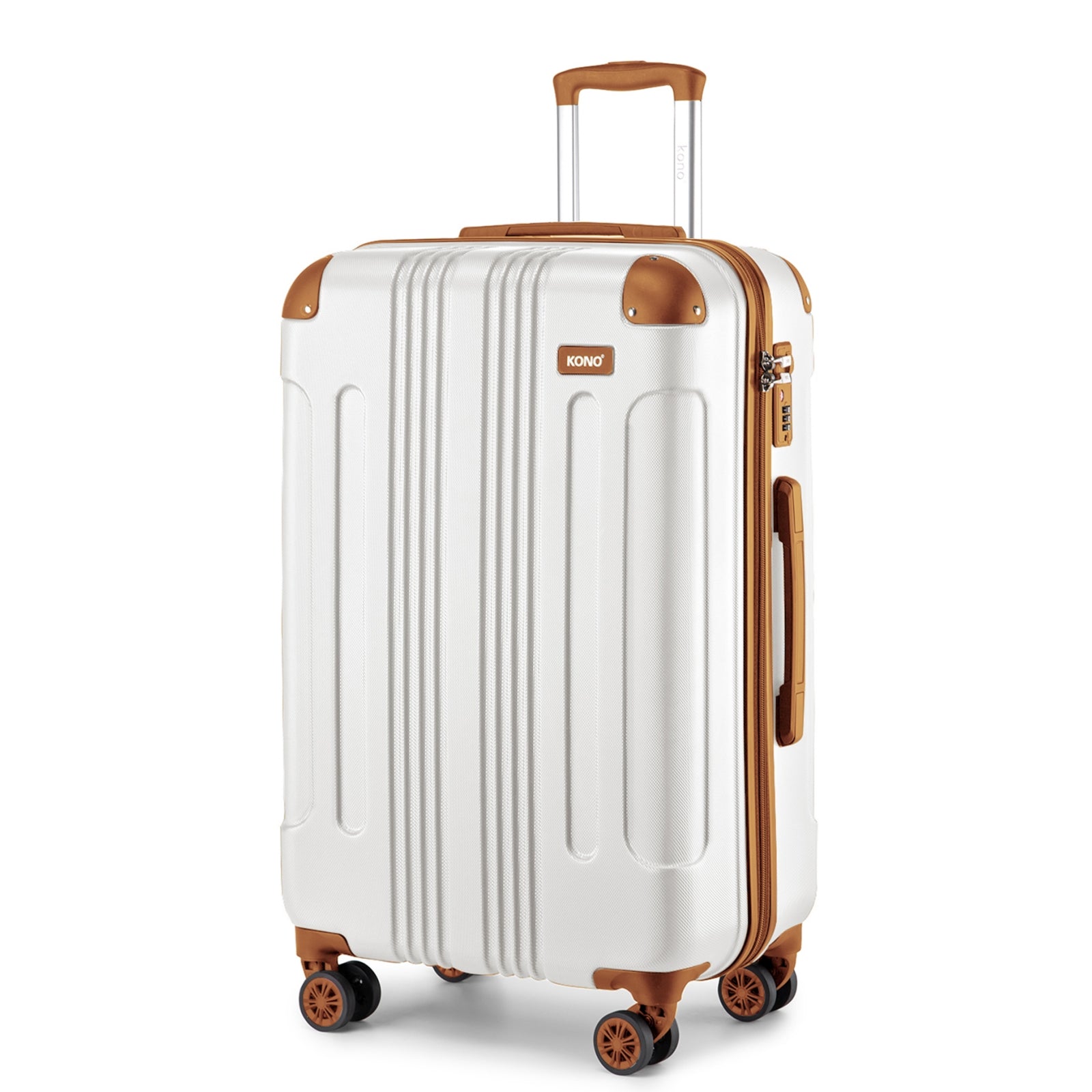 Kono cream 28 inch suitcase