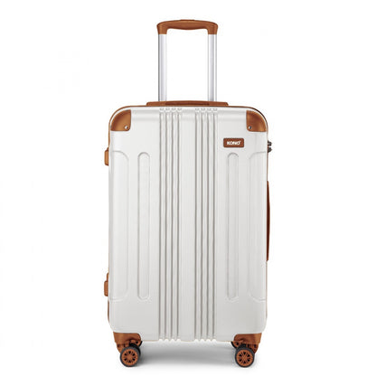 Kono cream suitcase view