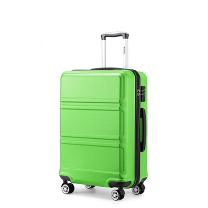 Kono ABS Sculpted Horizontal Design Cabin Luggage (K1871-1L)