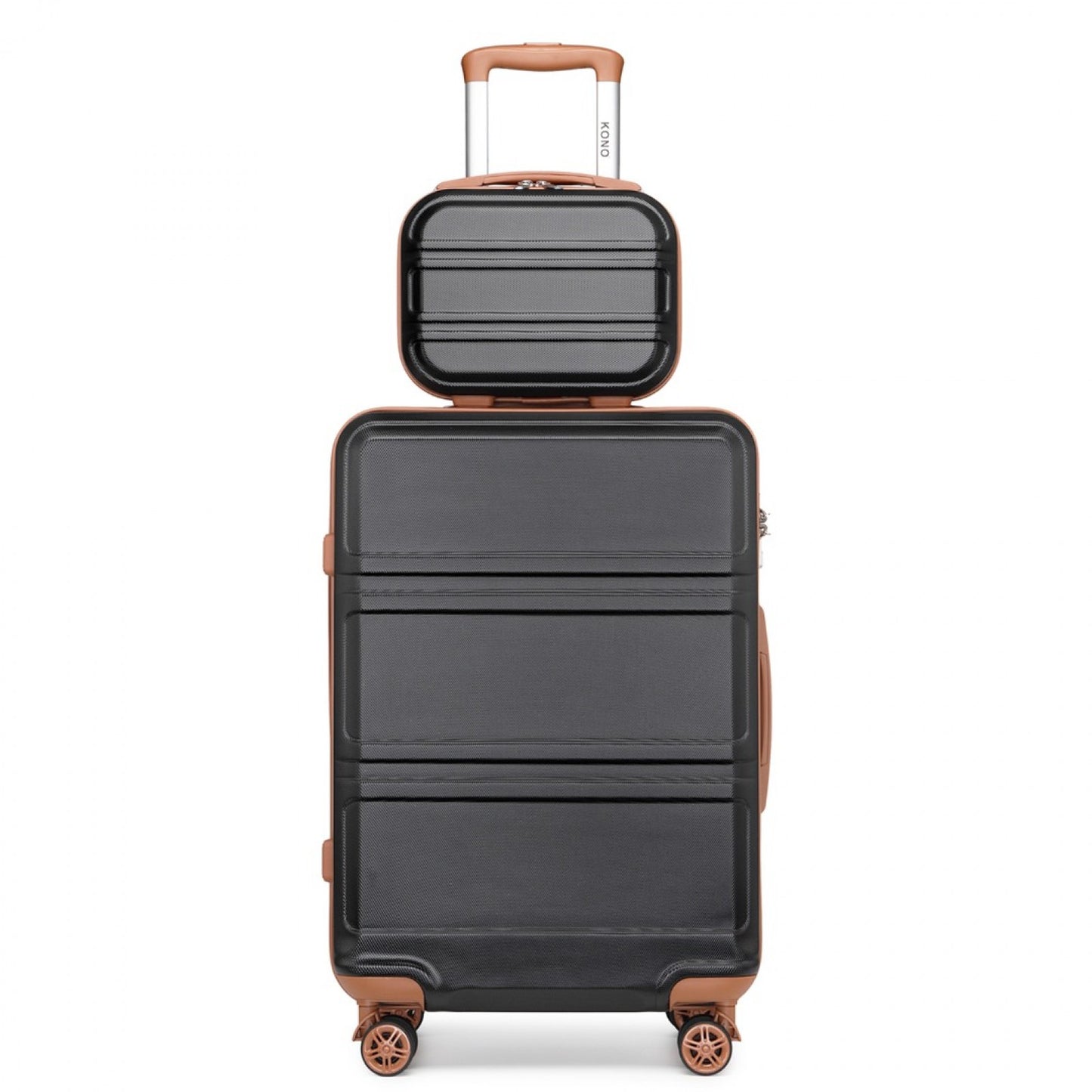 Two piece suitcase and vanity set view