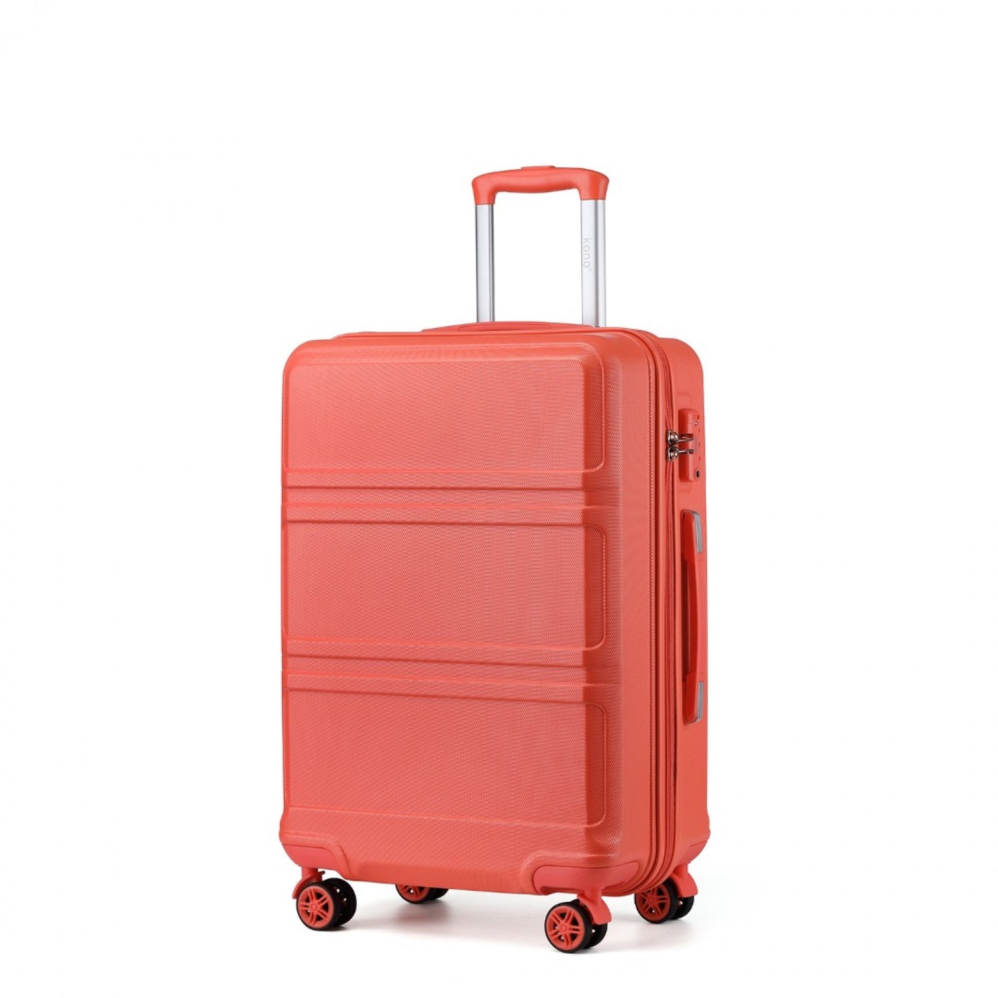 Kono ABS Sculpted Horizontal Design Cabin Luggage (K1871-1L)