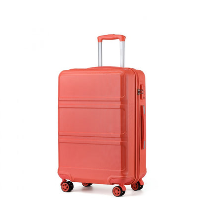 Kono ABS Sculpted Horizontal Design Cabin Luggage (K1871-1L)