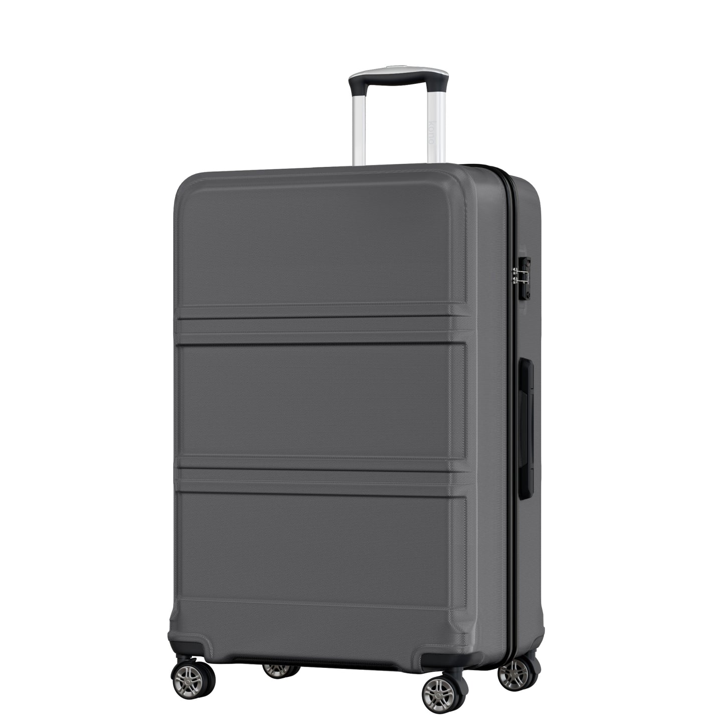 Kono ABS Sculpted Horizontal Design Cabin Luggage (K1871-1L)