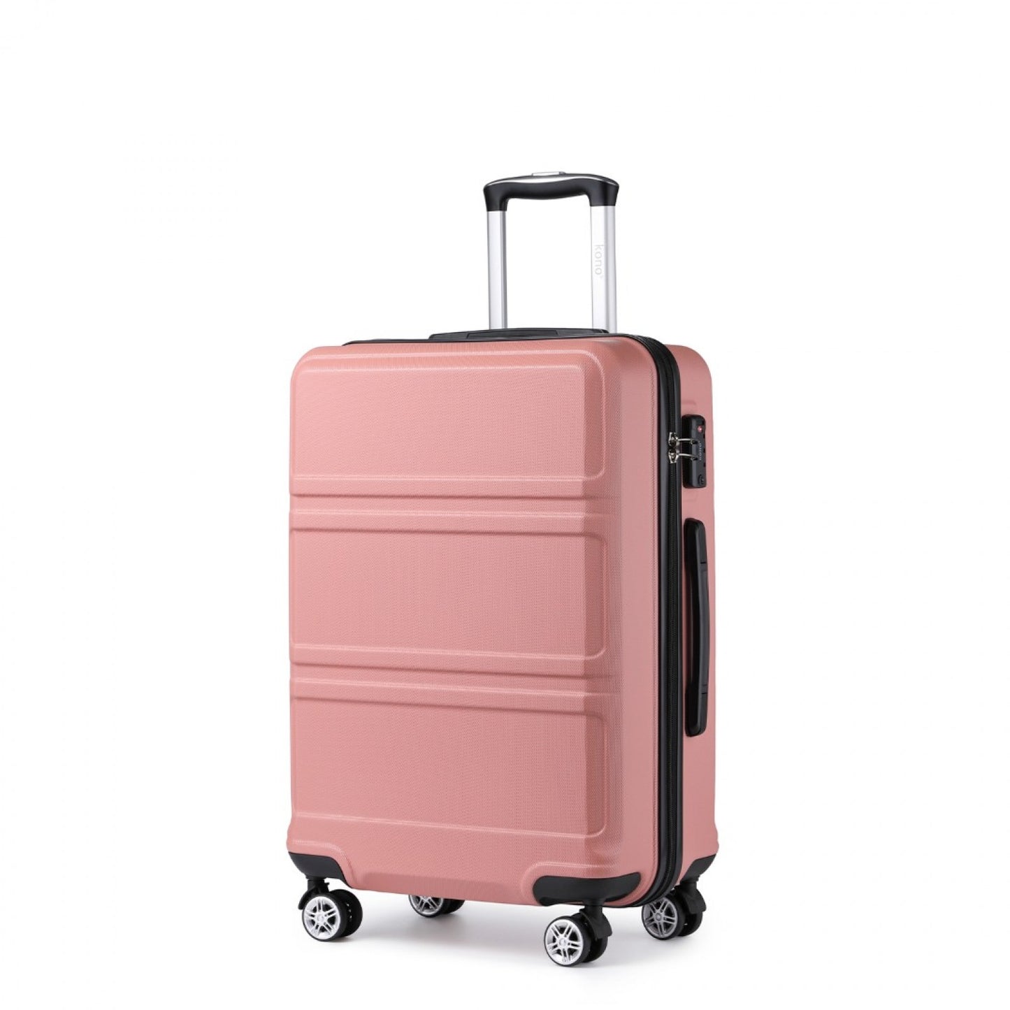 Kono ABS Sculpted Horizontal Design Cabin Luggage (K1871-1L)