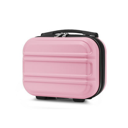 Kono Lightweight Hard Shell ABS Vanity Case (K1871-1L) - Pink