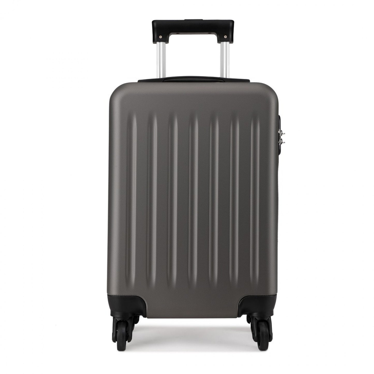 Kono ABS Hard Shell Luggage 4 Wheel Spinner Suitcase (K1872L) - Grey