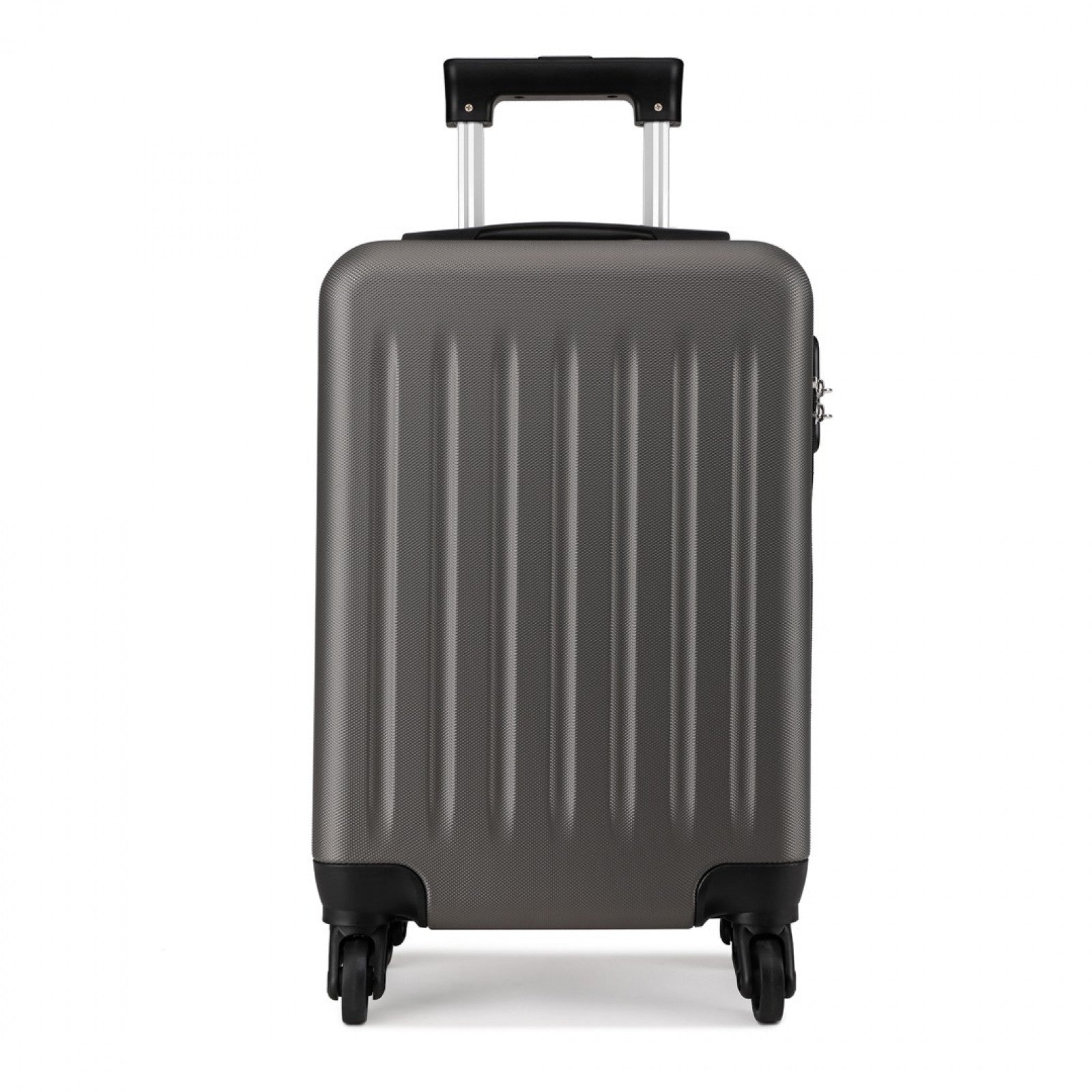 Kono ABS Hard Shell Luggage 4 Wheel Spinner Suitcase (K1872L) - Grey