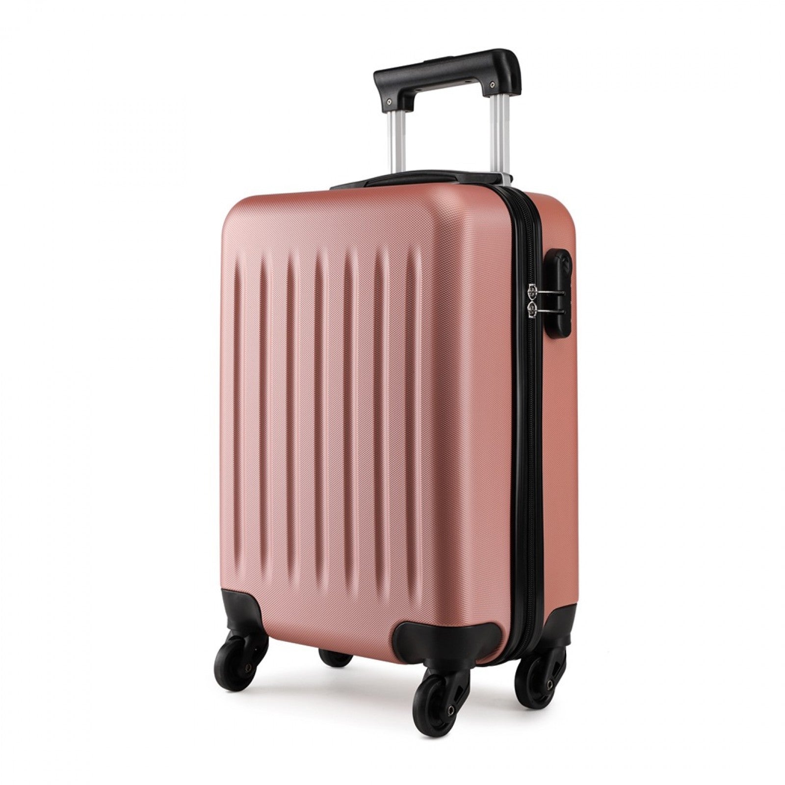 Kono ABS Hard Shell Luggage 4 Wheel Spinner Suitcase (K1872L) - Nude