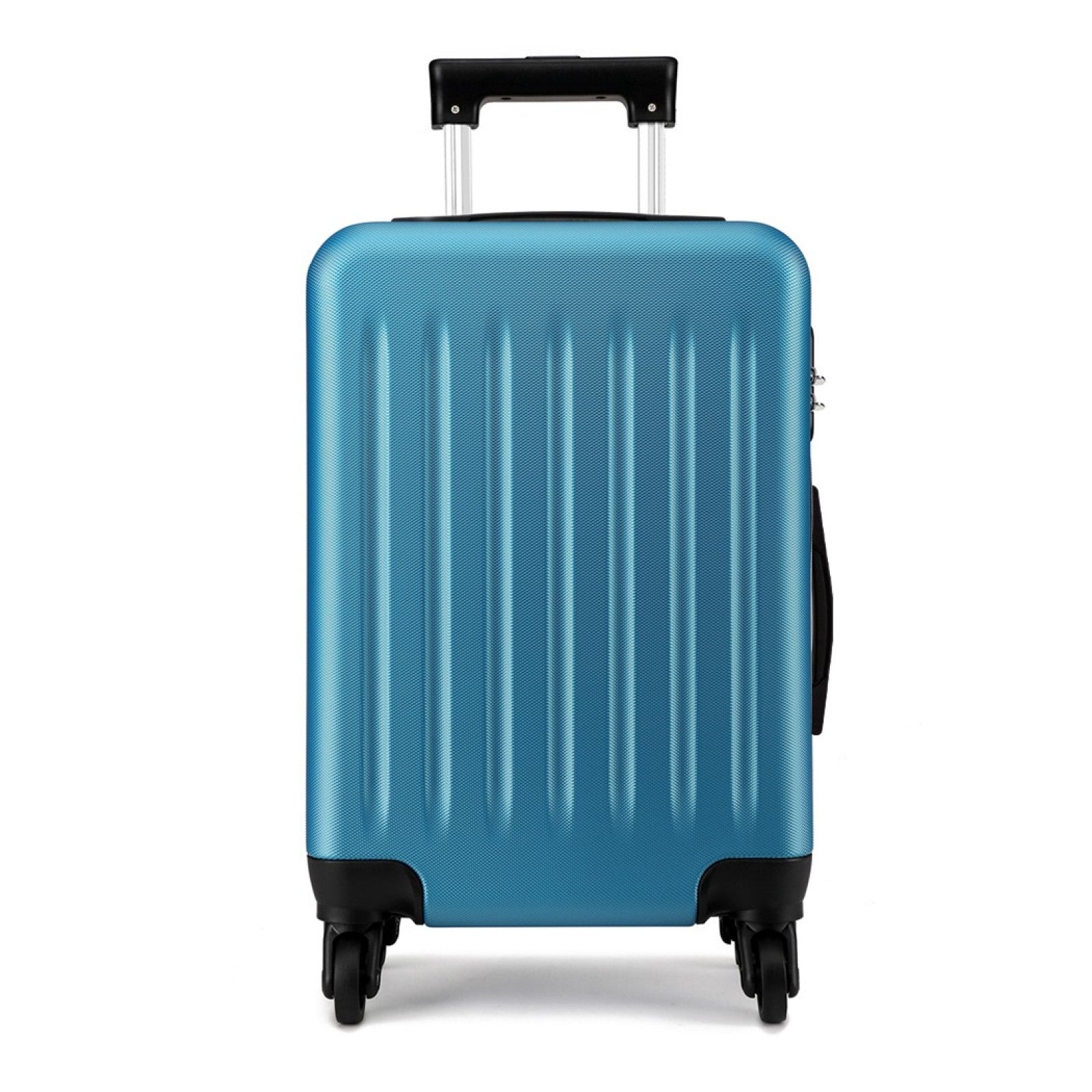Kono ABS Hard Shell Luggage 4 Wheel Spinner Suitcase (K1872L) - Navy