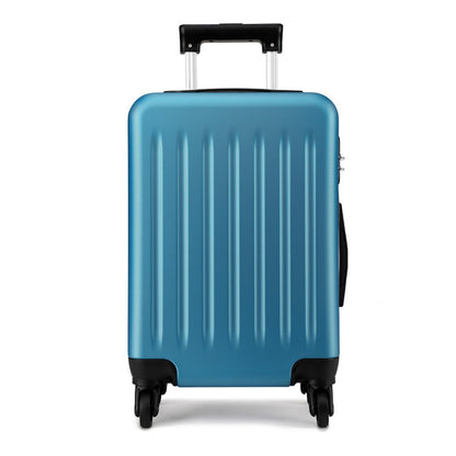 Kono ABS Hard Shell Luggage 4 Wheel Spinner Suitcase (K1872L) - Navy
