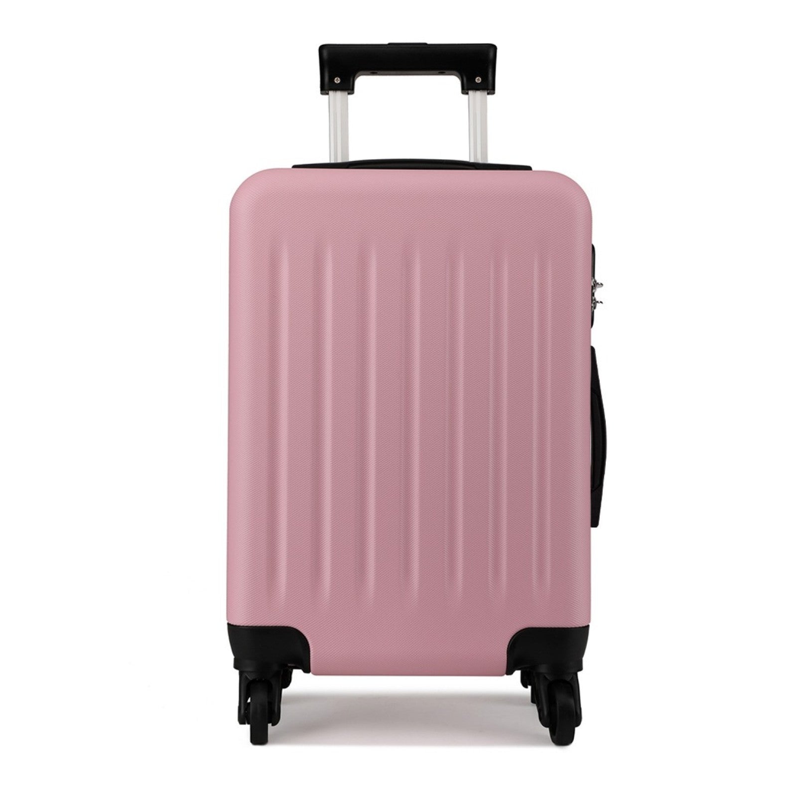 Kono ABS Hard Shell Luggage 4 Wheel Spinner Suitcase (K1872L) - Pink