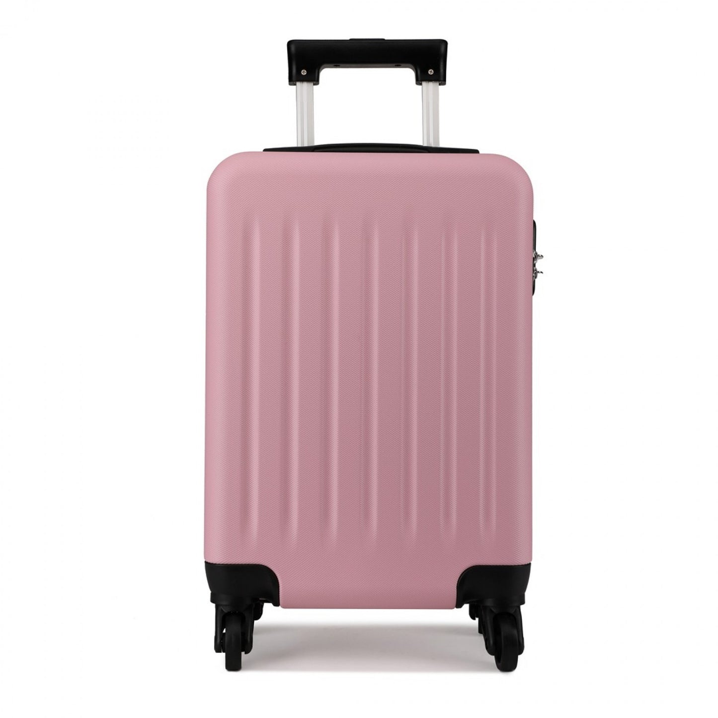 Kono ABS Hard Shell Luggage 4 Wheel Spinner Suitcase (K1872L) - Pink