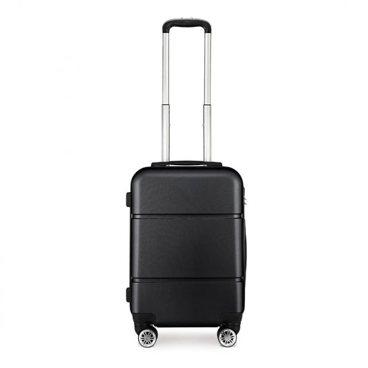 Kono Hard Shell ABS Suitcase (K1995L) - Black