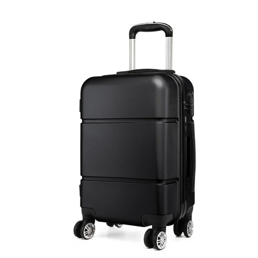 Kono Hard Shell ABS Suitcase (K1995L) - Black