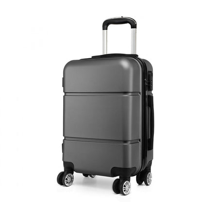 Kono Hard Shell ABS Suitcase (K1995L) - Grey