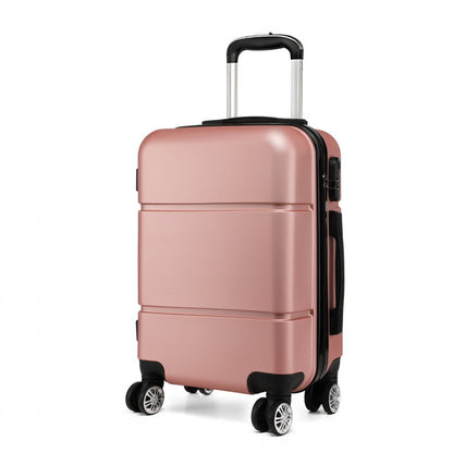 Kono Hard Shell ABS Suitcase (K1995L) - Nude