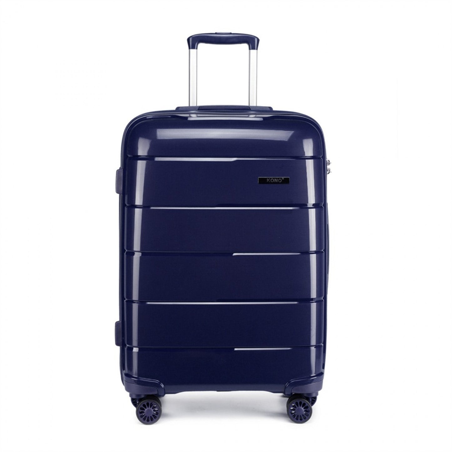 Kono Hard Shell PP Suitcase (K1997L) - Navy