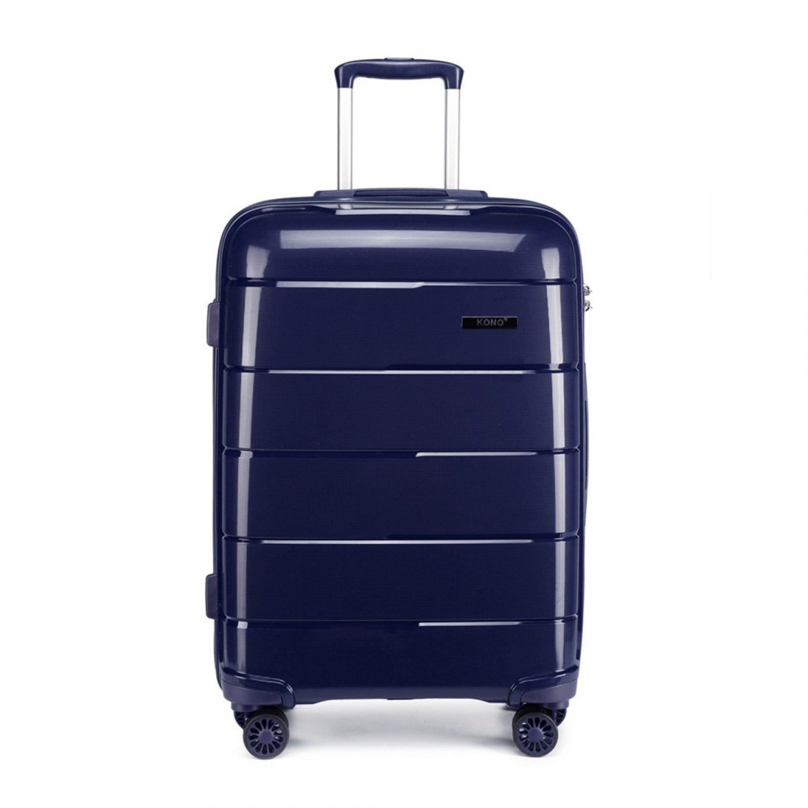 Kono Hard Shell PP Suitcase (K1997L) - Navy